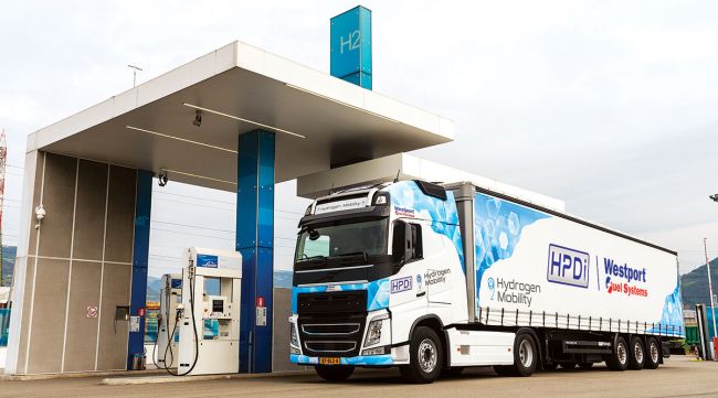 Camion Volvo Westport Fuel Systems