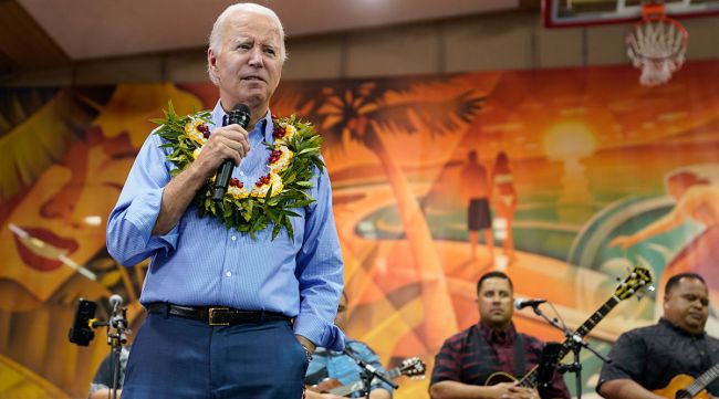 Joe Biden à Hawaï