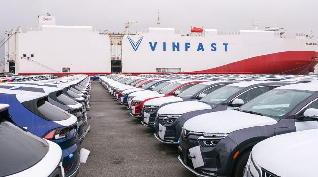 Les véhicules électriques VinFast prêts à être expédiés