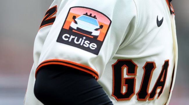 Écusson Cruise sur les maillots des Giants