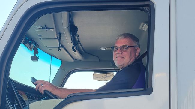 Ronald Metternick, chauffeur de FedEx Freight