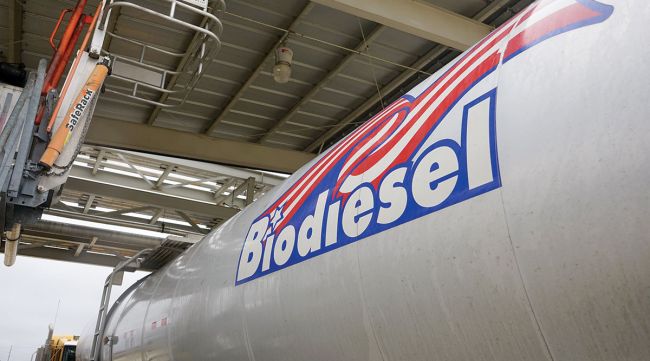 Camion-citerne biodiesel