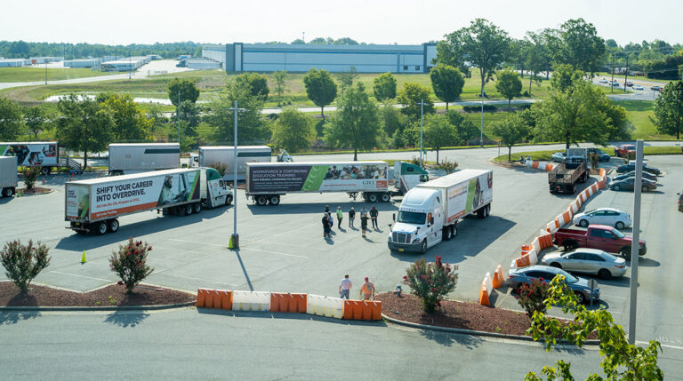 Piste de conduite de camion GTCC