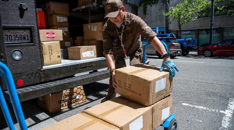Ouvrier UPS