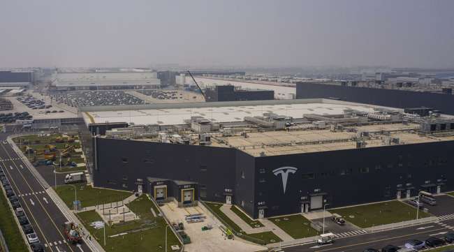La Gigafactory de Tesla en Chine
