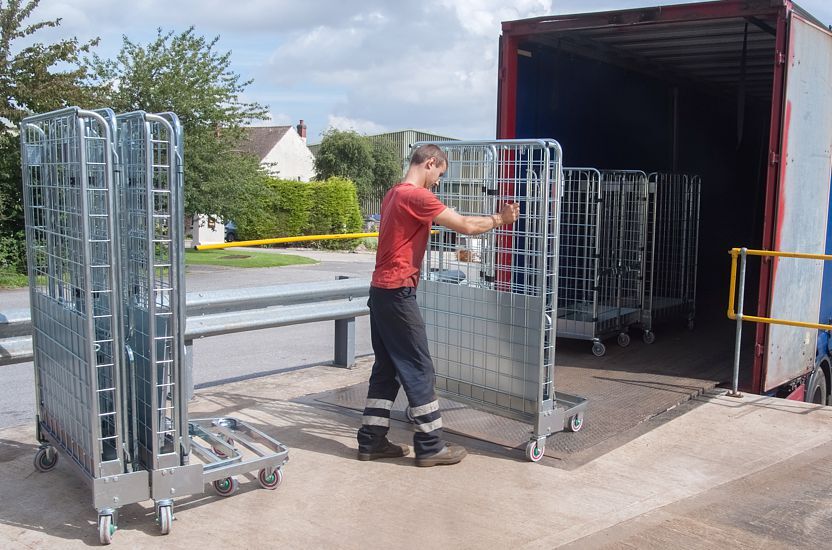 roll conteneur pliable pour entreprise
