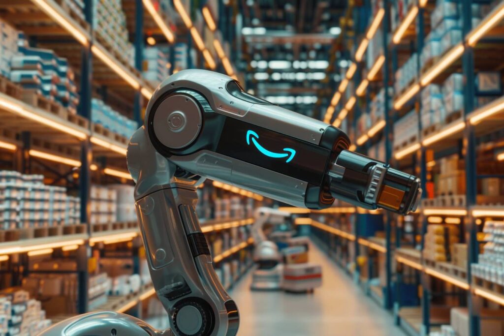 Comment Amazon utilise-t-il les robots ?