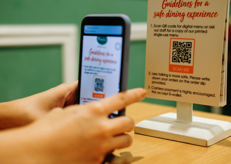 flash QR code
