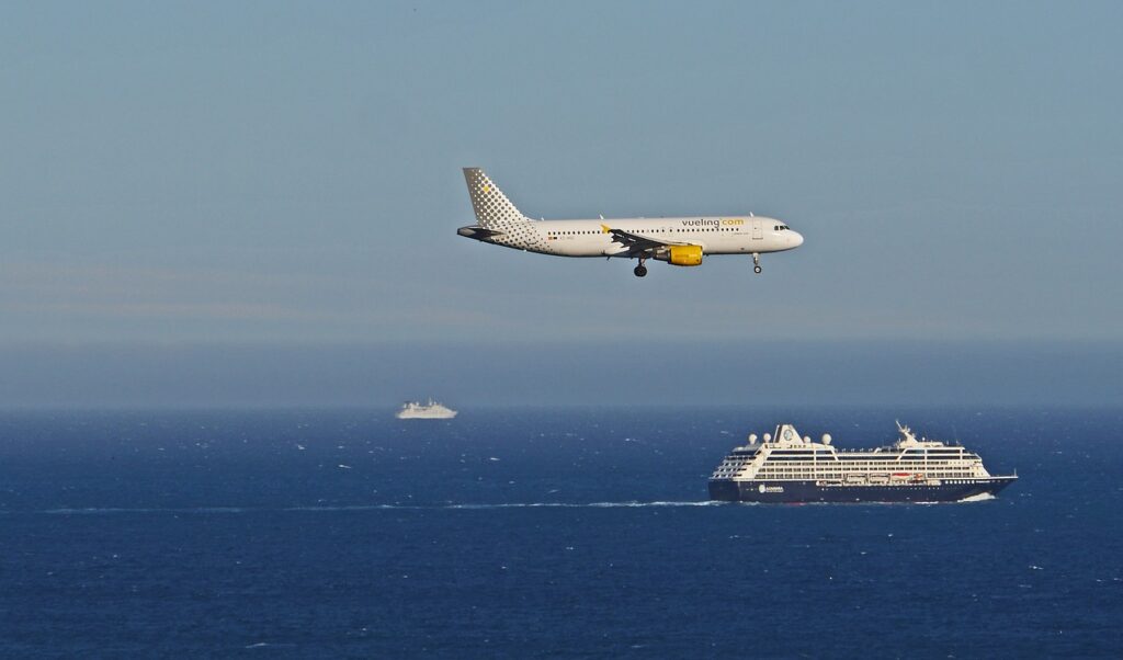 avion et bateau