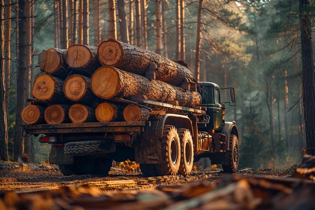 Quel est le prix d'un camion de bois en grume ? Guide complet pour estimer le coût du transport forestier