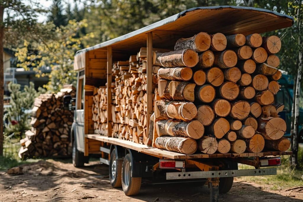 Quel est le prix d'un semi-remorque de bois de chauffage en 2m ? Coût et tarifs actuels