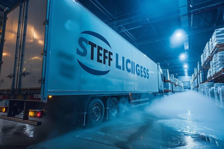 Stef logistique à Chaponnay : leader du transport frigorifique et de la chaîne du froid