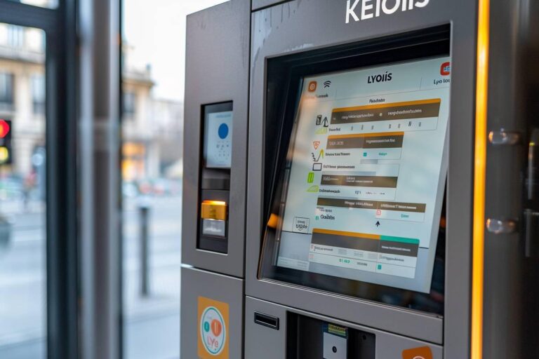 Self service Keolis Lyon : comment utiliser les bornes automatiques pour vos trajets TCL