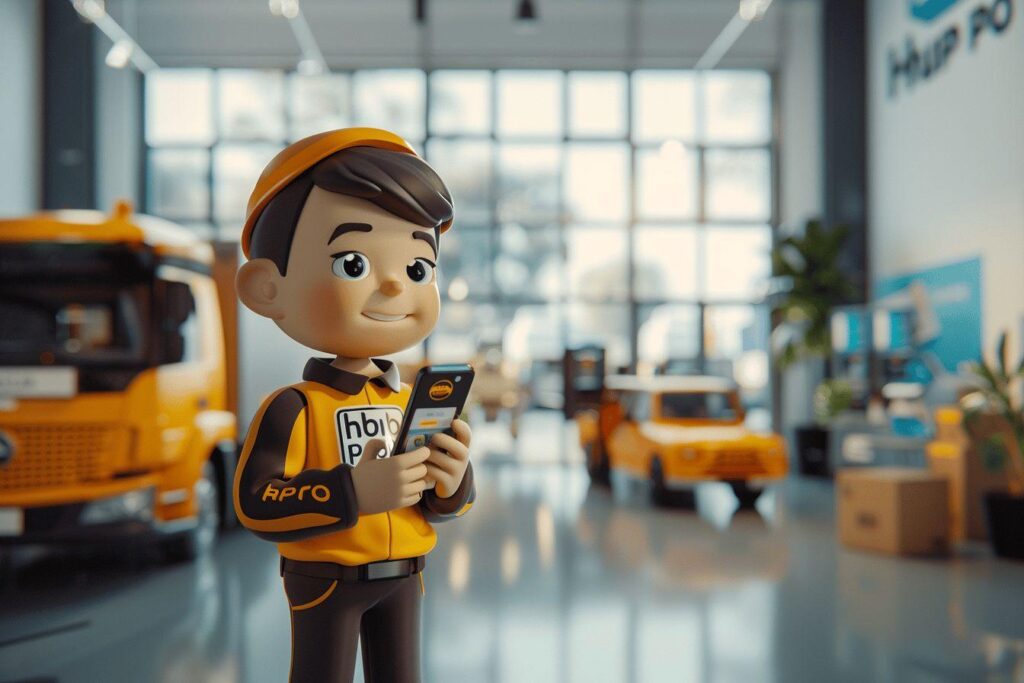 hub pro transport : comment créer un compte facilement