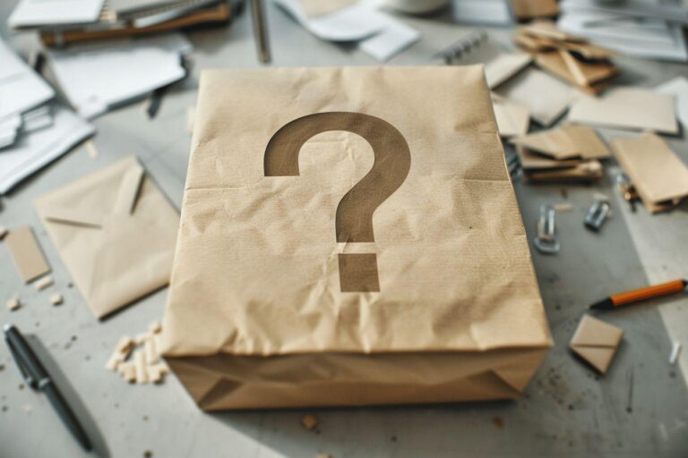 peut-on envoyer un colis sans nom de destinataire ?