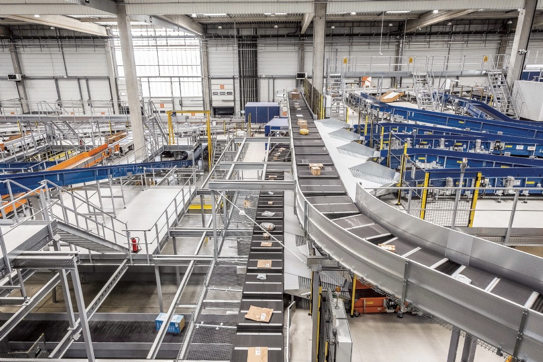 Tri colis sur la plateforme Colissimo