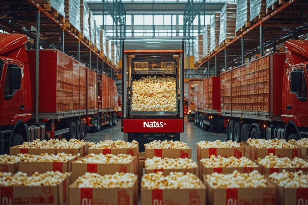 Comment Nataïs optimise sa logistique du popcorn