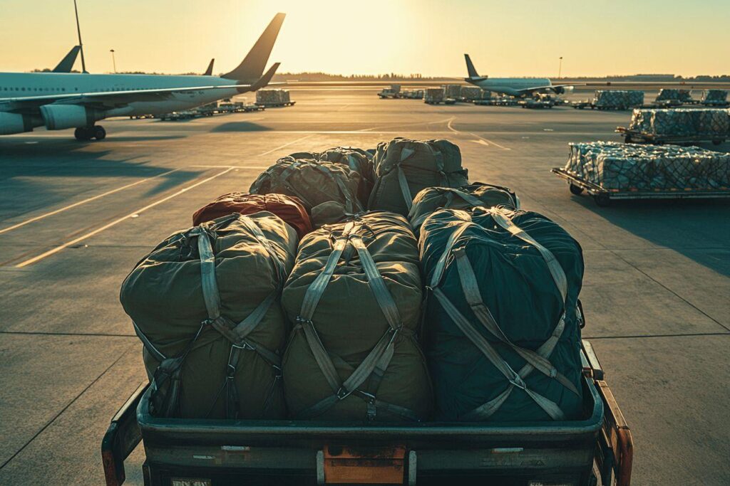 Comment sont chargés les bagages en soute ?