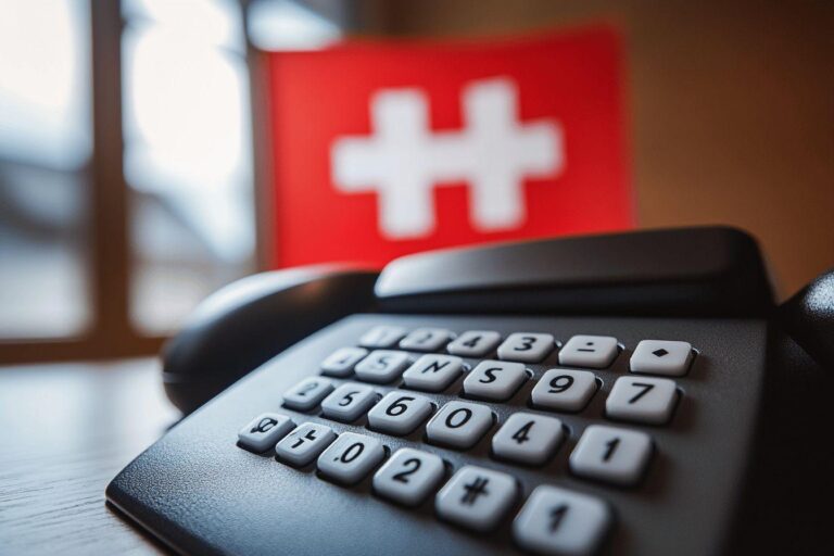 Indicatif téléphonique suisse : comment appeler le +41