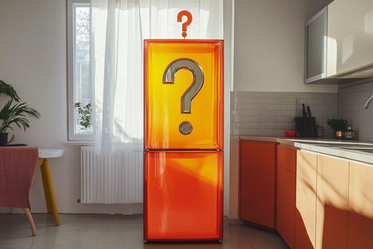 Quel côté coucher un frigo pour éviter les dégâts ?