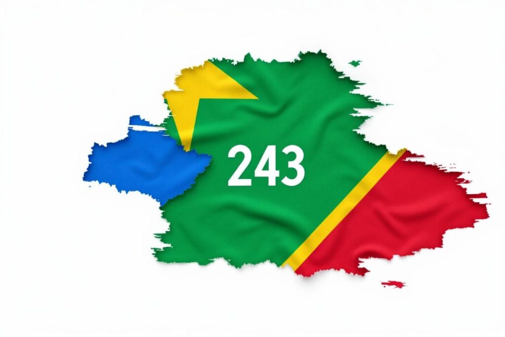 Quel est l’indicatif téléphonique de la RDC ?
