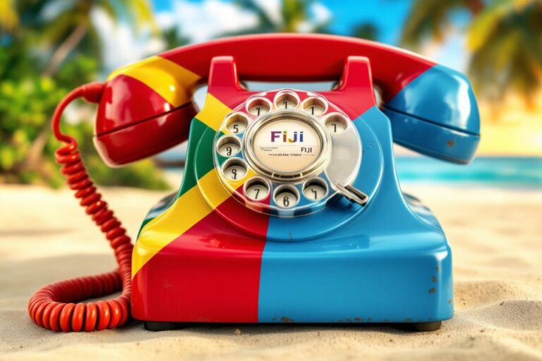 Quel est l’indicatif téléphonique des Fidji ?