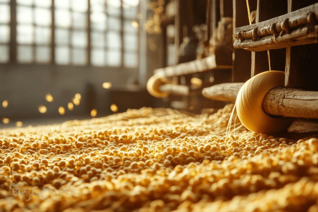 Qui fabrique de la soie ?