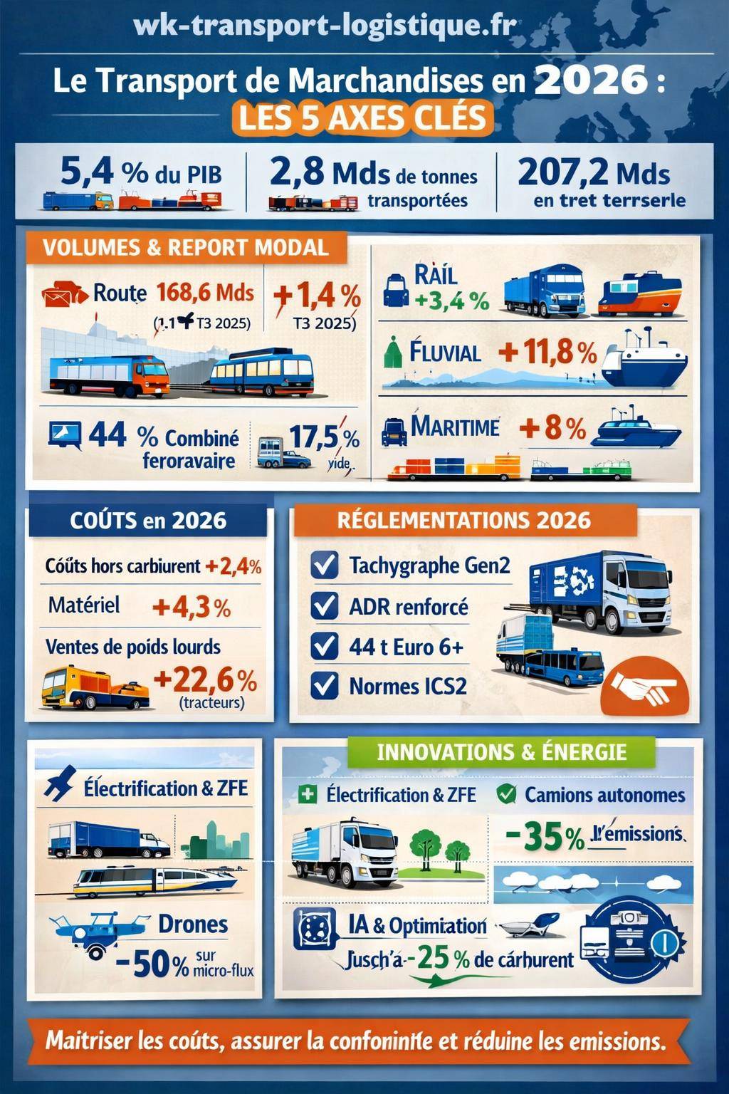 Transport De Marchandises Guide Complet 2026 WK Transport Logistique